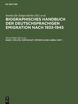 cover image of Politik, Wirtschaft, Öffentliches Leben.